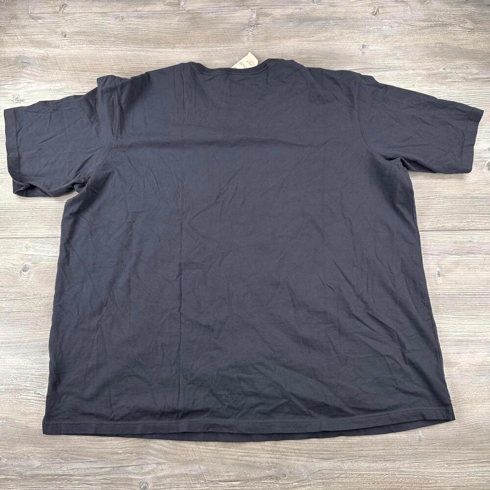 Duluth Mens T Shirt 3XL Dark Blue Relaxed Fit Longtail Pocket Heavyweight NWT - Picture 5 of 5